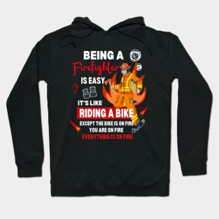 Volunteer Firefighters Women International Fire Fighters Day Hoodie